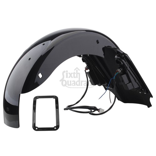 4" Stretched Extended Rear Fender For Harley Electra Glide Road King 1993-2008 - Picture 11 of 24