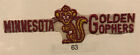 Minnesota Golden Gophers ~ Vintage New ~ Sewn Text Patch Ncaa College