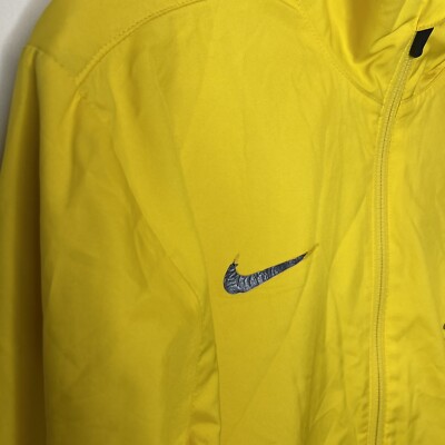バルセロナ　ジャケット　ナイキサプライヤー　蛍光イエロー Nike Barcelona Jacket Shirt Yellow Training Top Warm Up