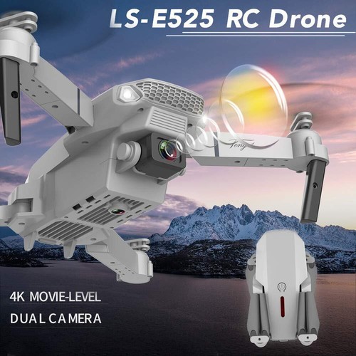 Faltbar WiFi Drohne Mit 4K-HD GPS Kamera Selfie RC Quadrocopter Drone Mit 3Akkus - Bild 2 von 14