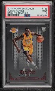 2014 Panini Excalibur Basketball Knights Templar Julius Randle #189