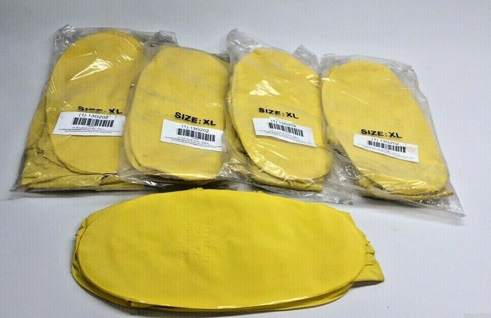 Dunlop 97590XL00 OnGuard Boot Covers Yellow Extra-Large (Pack of 5