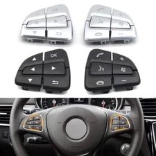Car Steering Wheel Menu Control Switch Buttons For Mercedes Benz A B GLA GLS GLE