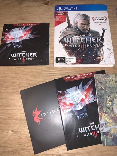 The Witcher 3 Wild Hunt - Card Sleeve Edition - PS4 PlayStation 4 - Complete - Picture 2 of 4