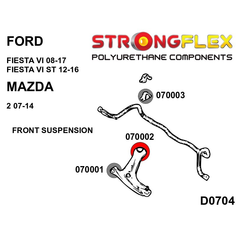 Custodia Portachiavi Auto Ricambio Per Ford KA MK2 2008-2016 - Guscio Con 3 Pulsanti E Lama Da Tagliare