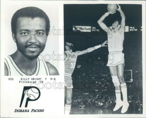 Photo de presse NBA Basketball Billy Knight of The Indiana Pacers - Photo 1 sur 2