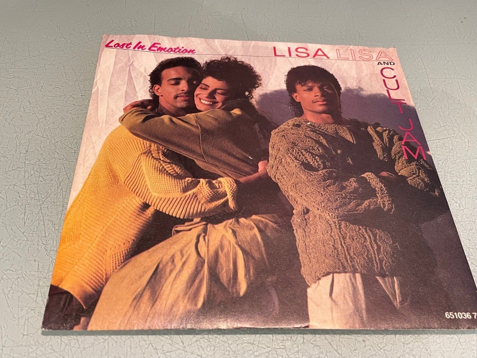 Lisa Lisa and Cult Jam - Lost in Emotion - Vinyl Record 7"" Single - 1987 CBS
