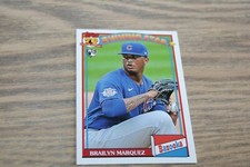 2021 Topps Archives 1991 Topps Bazooka Shining Stars #91BZ-12 BRAILYN MARQUEZ RC