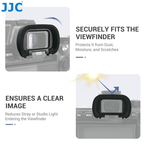 JJC Eyecup Eyepiece for Sony A9III A7R V A7 IV A7S III A1 and A1 II as FDA-EP19 - Picture 9 of 10