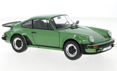 PORSCHE 911 Turbo (930) - 1974 - greenmetallic - WhiteBox 1:24