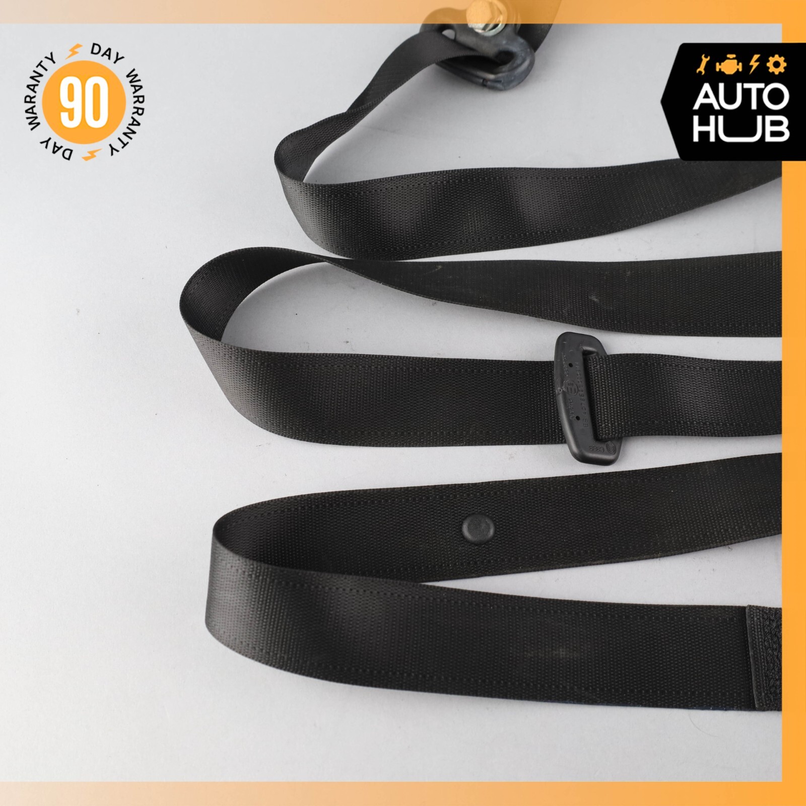 08-19 Maserati GranTurismo M145 Front Right Side Seat Belt Black OEM