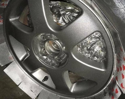 PACK JANTES 6 SPRAY FULL DIP HYPERBLACK METALLIC BRILLANT FULLDIP - Foto 2 di 5