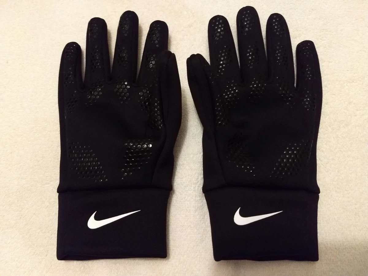 Nike youth hyperwarm clearance field player soccer gloves