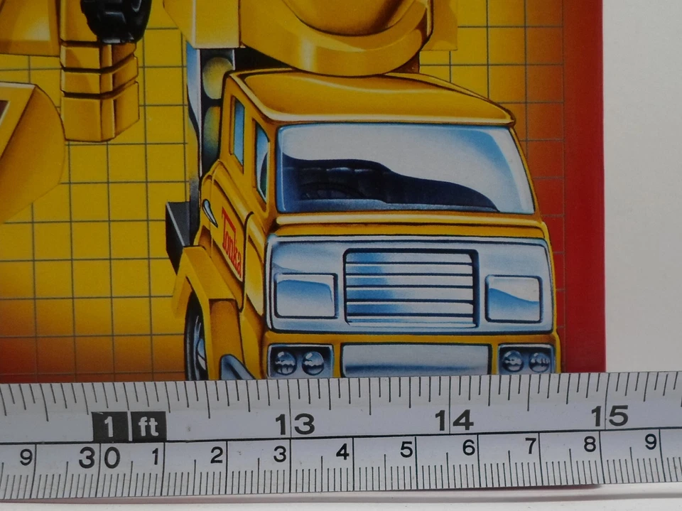HASBRO TRANSFORMERS TONKA MASH UP TONKANATOR YELLOW G1 DEVASTATOR ROBOT MISB - Image 3 of 4