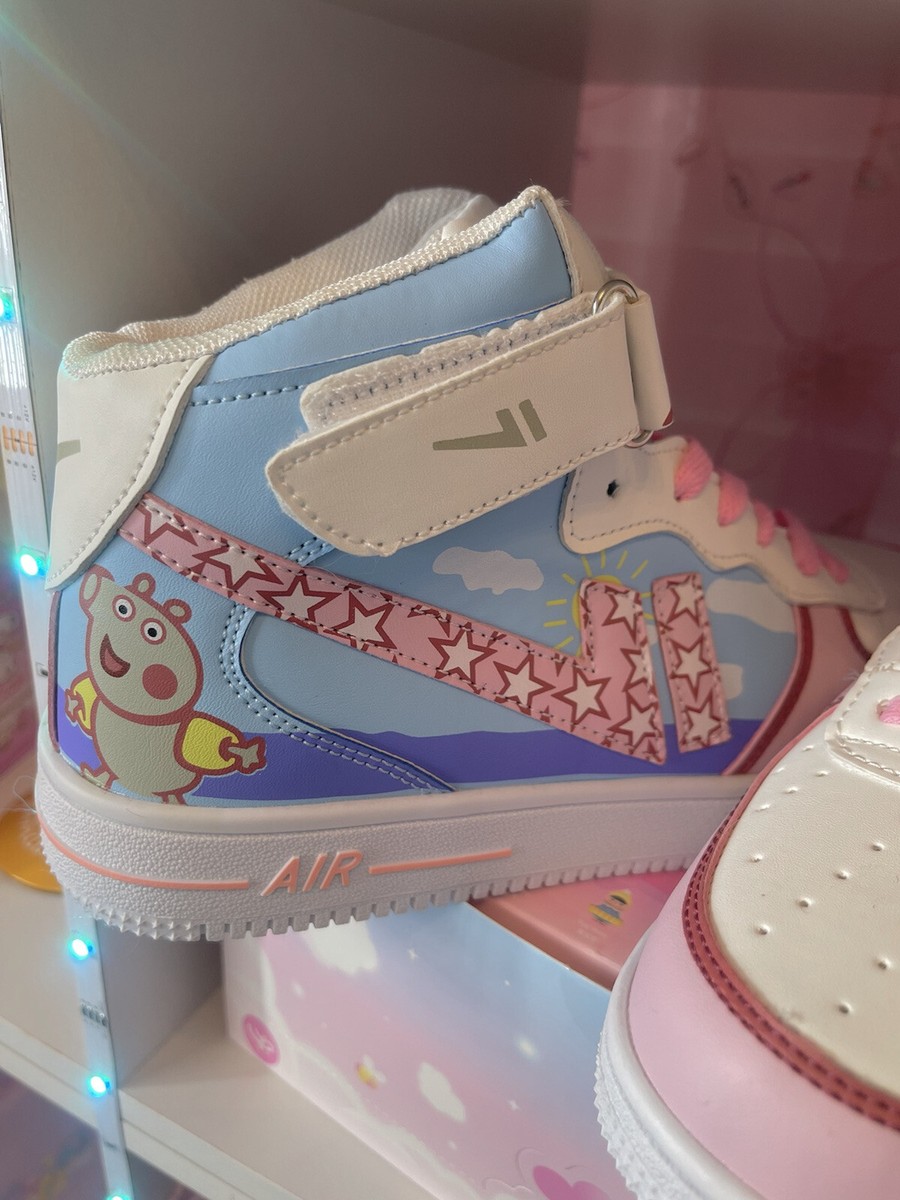 Kawaii Anime Harajuku Fairy Kei Hi Top Fashion Sneakers tennis