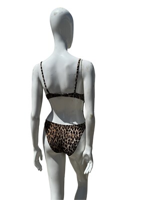 Vintage DOLCE & GABBANA Beachwear LEOPARD Swimsuit One Piece Size