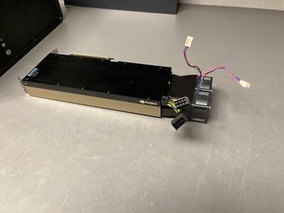 Nvidia A40 L40 GPU Accelerator cooling adapter for 2 fans.