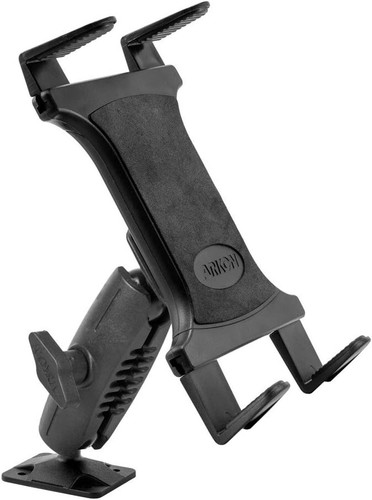 Versatile Adjustable Tablet Holder - Easily Mounts to 4 Hole AMPS and 25mm Bases - Picture 4 of 8