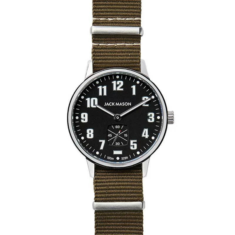 Jack mason green watch new arrivals