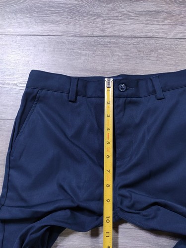 Lands End Pants Boys Size 14 Blue Navy School Uniform Bottoms 29" Inseam Kids - Picture 6 of 8