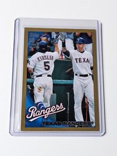 Topps Baseball 2010 Texas Rangers Team Gold MLB /2010