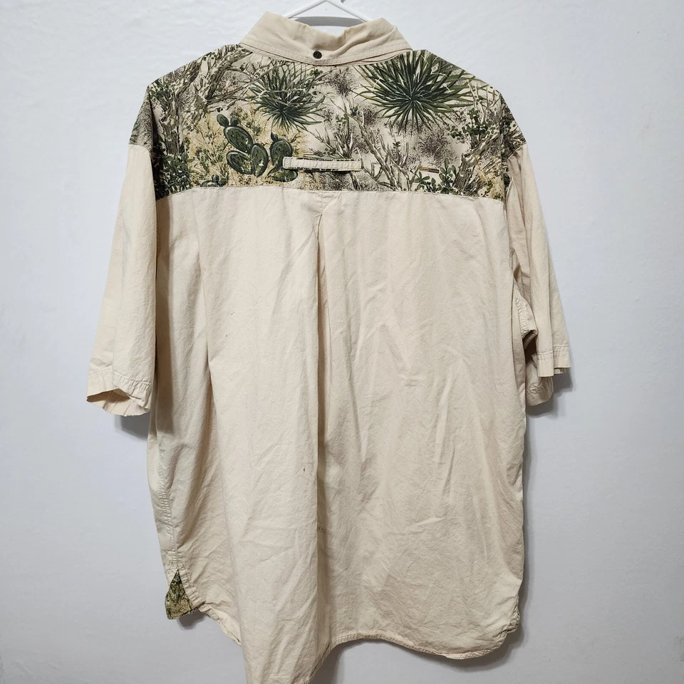 Game Guard Outdoors Cactus Camo Hunting Shooting Shirt Men's Size XL *FLAWS - Image 4 of 4