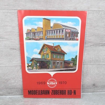 Kibri 1969 1970 - Modellbahn-Zubehör Katalog - #A104 - Bild 1 von 4