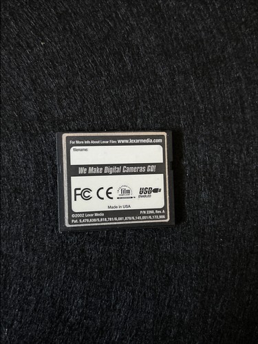 Lexar Professional 40X 512MB Compact Flash CF Memory Card - Picture 2 of 2