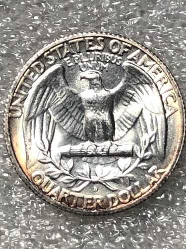 1948 San Francisco Washington Quarter, FS 501, RPM- 001,S Over S, Toned Rims - Picture 4 of 9