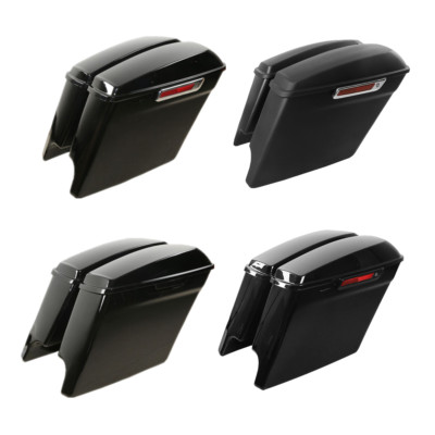 5'' Stretched Hard Saddlebags Fit For Harley Touring Road Street Glide 2014-2023