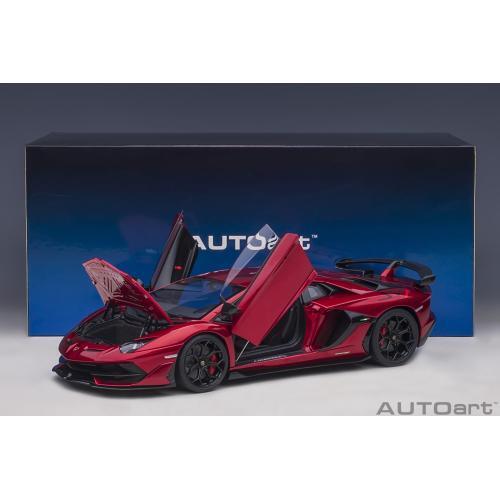 Lamborghini Aventador 1/18 レッド 1/18 AUTOart Lamborghini Aventador J Red w/ Box From Japan