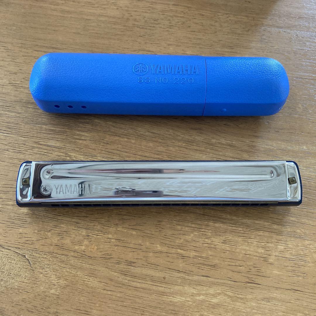 YAMAHA Harmonica SS-220 22 Holes C Scale with Blue Case | eBay