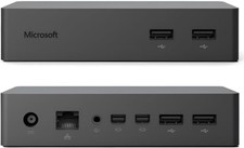 Genuine OEM Microsoft Pro Dock PN 1661  AC Adapter 1749 Bundle  Ethernet Cable