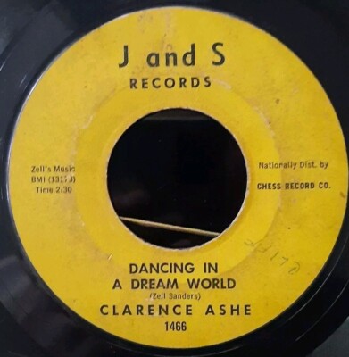 Clarence Ashe   Dancing In A Dream World / Trouble I've Had (7'') R&B SOUL 1964
