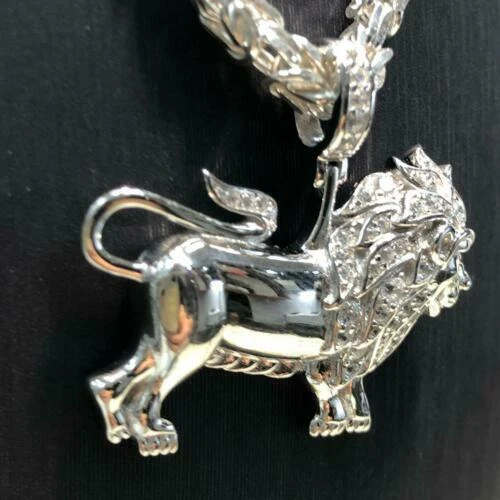 Collane e pendagli di lusso in argento sterling pietra principale zircone zircone