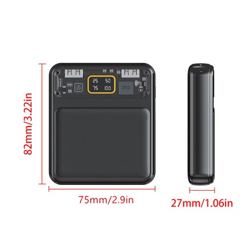 3x18650 Battery Charger Box Power Bank Holder DIY Shell Case Dual USB Shell - Zdjęcie 13 z 13