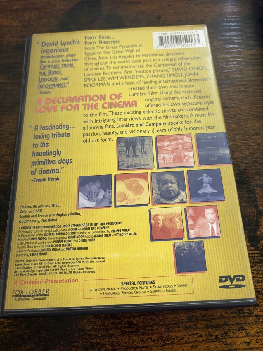 Lumiere Company (DVD, 1998) for sale online | eBay