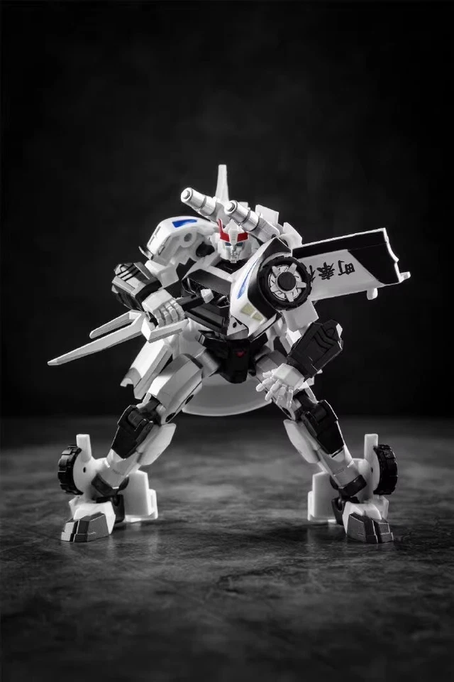 For IF EX-63 EX63 Oniheizou Prowl Action Figure Transforming Robot Toy 10CM - Image 2 of 4