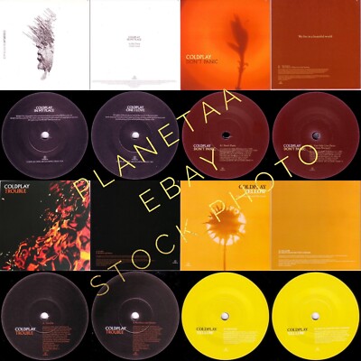 Coldplay The Singles 1996-2006 Limited Edition (14) 7” Vinyl BOX