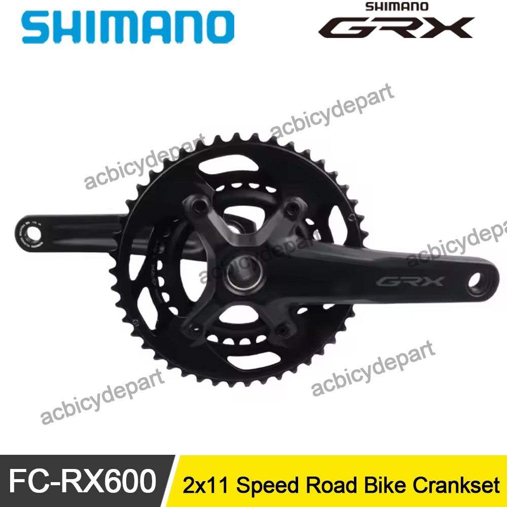SHIMANO GRX FC-RX600 2x11 Speed Crank 165mm 170mm 172.5mm 175mm