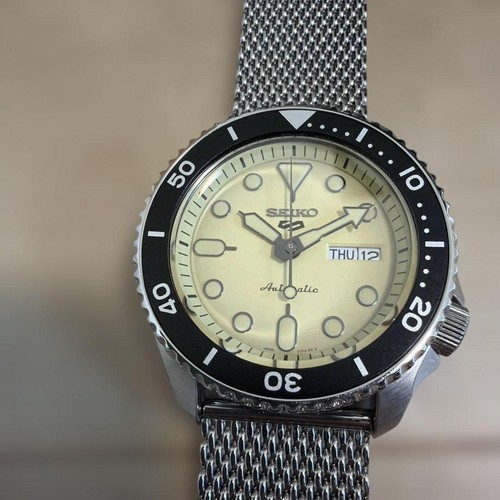 SEIKO 5 Sports Ivory SRPD67K1 Mens - Picture 4 of 7