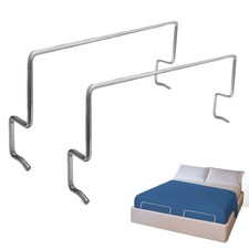– Lot de 2 Arrêts de Matelas à Emboîtement pour Lit Coffre, Fixation Latérale...