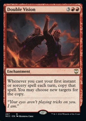 1x Double Vision MTG - Commander: Streets of New Capenna - Light Play