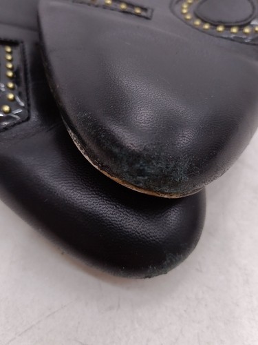 Zapatos planos para mujer Michael Kors UK 9 cuero negro con otro deslizador - Imagen 8 de 8