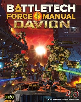 Catalyst Game Labs BattleTech   Book   Force Manual Davion Ages 14+