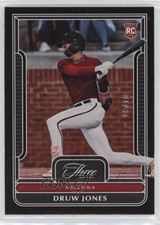 2023 Panini Three and Two Black 10/10 Druw Jones #32 3hd