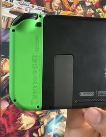 Nintendo Switch Console HAC-001 Neon Red/Green Joycons Dock Bundle Tested