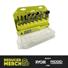 Ryobi 8pc Forstner Bit Set for Woodworking  A9FS8R1 Q-3