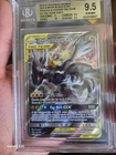 Pokémon TCG Pikachu & Zekrom GX Black Star Promo Card SM168 BGS 9.5