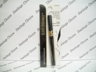 Black Radiance Fine Line Waterproof Liquid Eyeliner Pen #CA6425 Black Velvet
